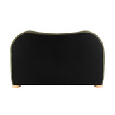 Temple &amp; Webster Paloma Boucle Gas Lift Storage Bed