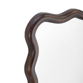 Temple &amp; Webster Ebba Wavy Timber Full Length Mirror