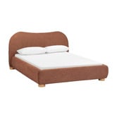 Temple &amp; Webster Paloma Boucle Gas Lift Storage Bed