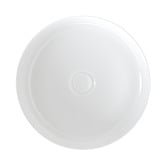 Temple &amp; Webster Sabina 400mm White Round Ceramic Above Counter Basin