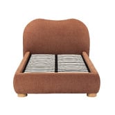 Temple &amp; Webster Paloma Boucle Gas Lift Storage Bed
