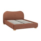 Temple &amp; Webster Paloma Boucle Gas Lift Storage Bed
