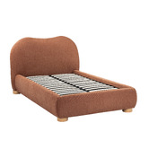 Temple &amp; Webster Paloma Boucle Gas Lift Storage Bed