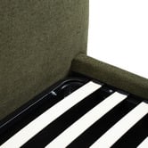 Temple &amp; Webster Paloma Boucle Gas Lift Storage Bed