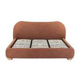 Temple &amp; Webster Paloma Boucle Gas Lift Storage Bed