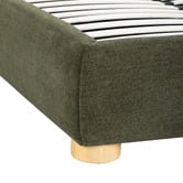 Temple &amp; Webster Paloma Boucle Gas Lift Storage Bed
