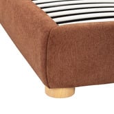 Temple &amp; Webster Paloma Boucle Gas Lift Storage Bed