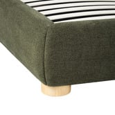 Temple &amp; Webster Paloma Boucle Gas Lift Storage Bed