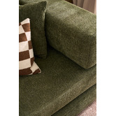 Temple &amp; Webster Jemima 3 Seater Queen Boucle Sofa Bed