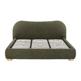 Temple &amp; Webster Paloma Boucle Gas Lift Storage Bed