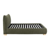 Temple &amp; Webster Paloma Boucle Gas Lift Storage Bed