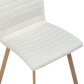 Temple &amp; Webster 6 Seater Hayden Glass Dining Table &amp; Chair Set