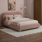 Temple &amp; Webster Paloma Boucle Bed