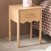 Temple &amp; Webster Kids' Kye Wavy Bedside Table