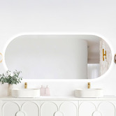Temple &amp; Webster Havana 1200mm Vanity &amp; LED Mirror Package