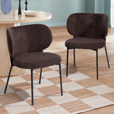 Temple &amp; Webster Petra Upholstered Dining Chairs