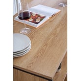 Temple &amp; Webster Kaida Kitchen Island Bench with Storage