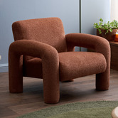 Temple &amp; Webster Ana Chenille Armchair