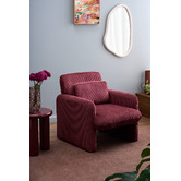 Temple &amp; Webster Rocket Corduroy Armchair
