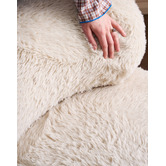Temple &amp; Webster Dolly Faux Fur Swivel Accent Chair