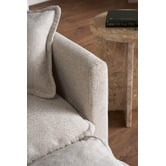 Temple &amp; Webster Coco 5 Seater Upholstered Modular Sofa &amp; Ottoman Set