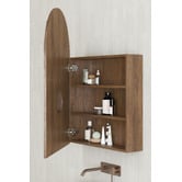 Temple &amp; Webster Mecca 600mm Arch Mirrored Shaving Cabinet