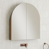 Temple &amp; Webster Mecca 800mm Arch Mirrored Shaving Cabinet