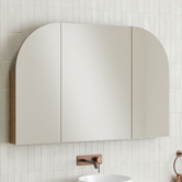 Temple &amp; Webster Mecca 1200mm Arch Mirrored Shaving Cabinet