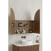 Temple &amp; Webster Mecca 800mm Arch Mirrored Shaving Cabinet
