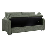 Temple &amp; Webster Frida 3 Seater Chenille Sofa with Storage