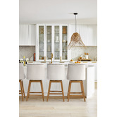 Temple &amp; Webster 65cm Oatlands Swivel Bar Stools