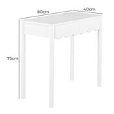 Temple &amp; Webster Kids&rsquo; Wavy 2 Drawer Desk