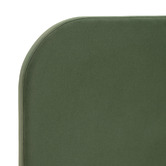 Temple &amp; Webster Forest Green Alpha Velvet Bedhead