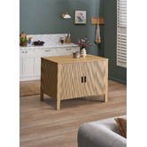 Temple &amp; Webster Rosie 2 Door Kitchen Island