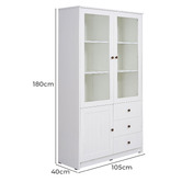 Temple &amp; Webster Torquay Display Cabinet