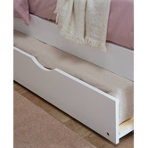 Temple &amp; Webster Luna Pine Wood Single Bed with Trundle