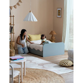 Temple &amp; Webster Wavy Single Floor Bed