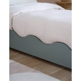 Temple &amp; Webster Wavy Single Floor Bed