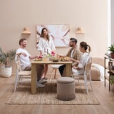 Temple &amp; Webster Oatmeal Watson Hand-Woven Jute Rug