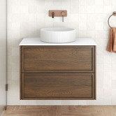 Temple &amp; Webster Cali 750mm Wall Hung Single Vanity