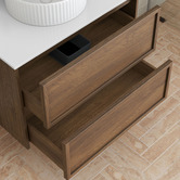 Temple &amp; Webster Cali 750mm Wall Hung Single Vanity