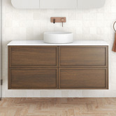 Temple &amp; Webster Cali 1200mm Wall Hung Single Vanity
