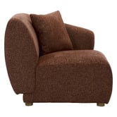 Temple &amp; Webster Crescent Right Corner Lounge Chair