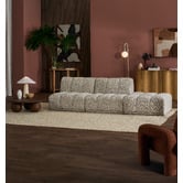 Temple &amp; Webster Arco Armless Lounge Chair
