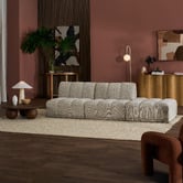 Temple &amp; Webster Arco Upholstered Ottoman