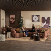 Temple &amp; Webster Crescent 5 Seater Modular Sofa