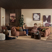 Temple &amp; Webster Crescent 5 Seater Modular Sofa