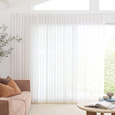 Temple &amp; Webster Eden Sheer S-Fold Curtains
