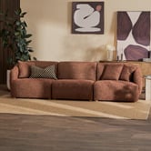 Temple &amp; Webster Crescent 5 Seater Modular Sofa