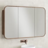 Temple &amp; Webster Bronte 1200mm Rectangular Mirrored Shaving Cabinet